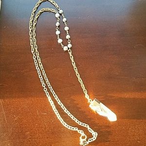 NOT FOR SALE Bohemian crystal quartz necklace